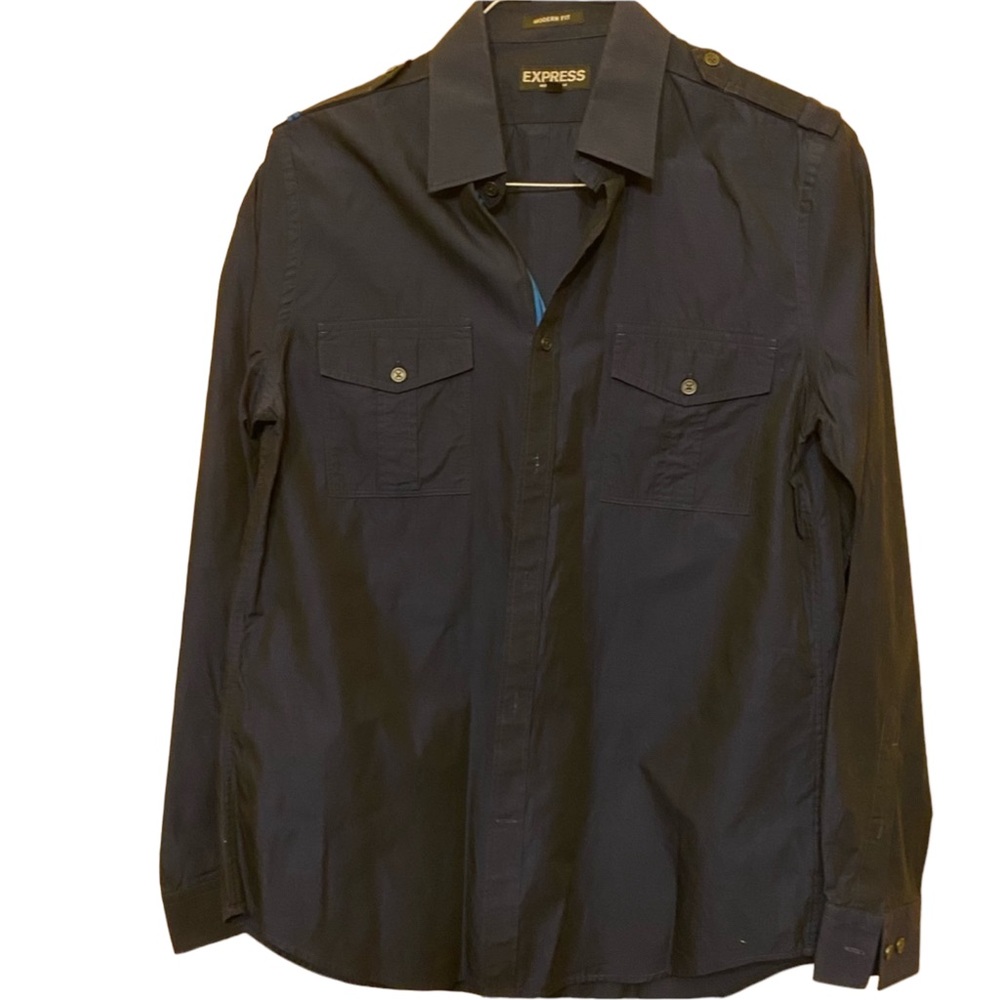 Express Navy Blue Shirt size M